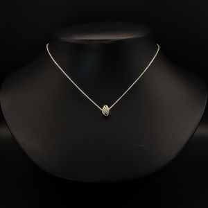 Tiffany & Co Twist Knot Sterling Silver Necklace